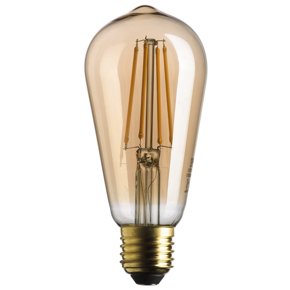 IMPERIA Lampada LED E14 Oliva Vintage Luce calda