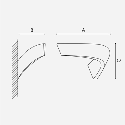 Icone Boomerang alluminio